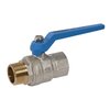 Ball valve Type: 1601 Brass/PTFE/HNBR Full bore Handle PN80 Internal thread (BSPP)/External thread (BSPT) 1/4" (8)